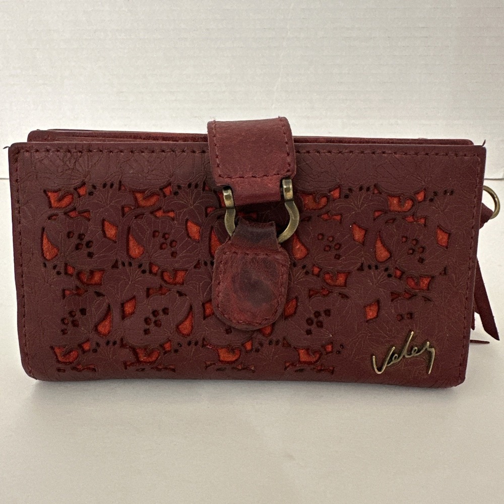 Velez Colombian Red Leather Wallet